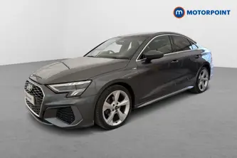 Audi A3 S Line Automatic Petrol Saloon - Stock Number (1674667) - Passenger side front corner