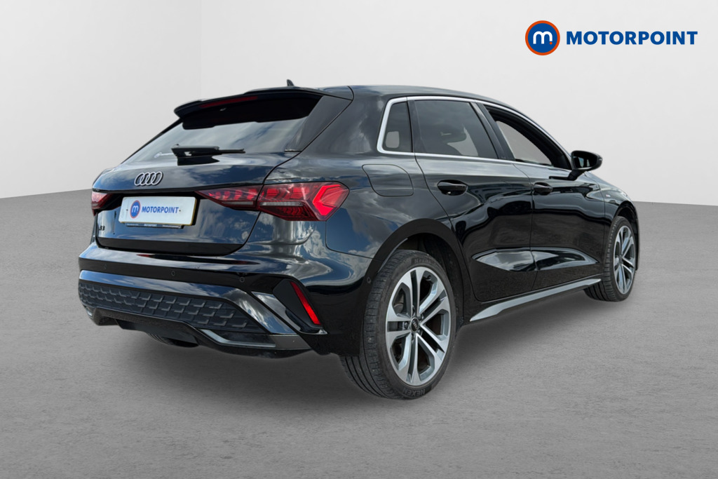 Audi A3 S Line Automatic Petrol Plug-In Hybrid Hatchback - Stock Number (1674735) - Drivers side rear corner