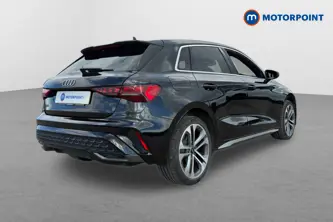 Audi A3 S Line Automatic Petrol Plug-In Hybrid Hatchback - Stock Number (1674735) - Drivers side rear corner