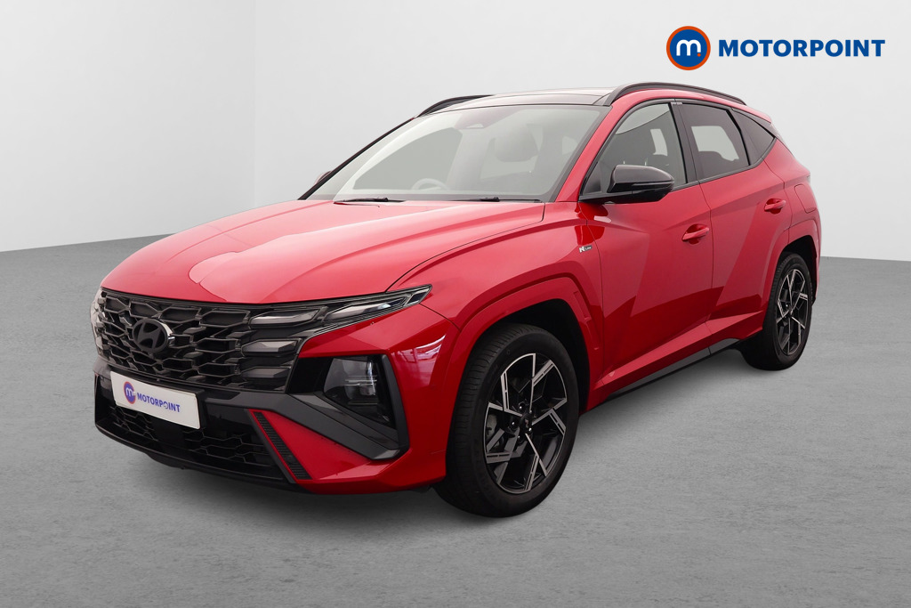 Hyundai Tucson N Line S Automatic Petrol-Electric Hybrid SUV - Stock Number (1674946) - Passenger side front corner