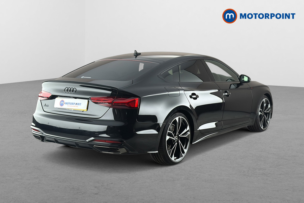 Audi A5 Black Edition Automatic Petrol Hatchback - Stock Number (1674971) - Passenger side rear corner