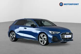Audi A3 Black Edition Automatic Petrol Hatchback - Stock Number (1675011) - Drivers side front corner