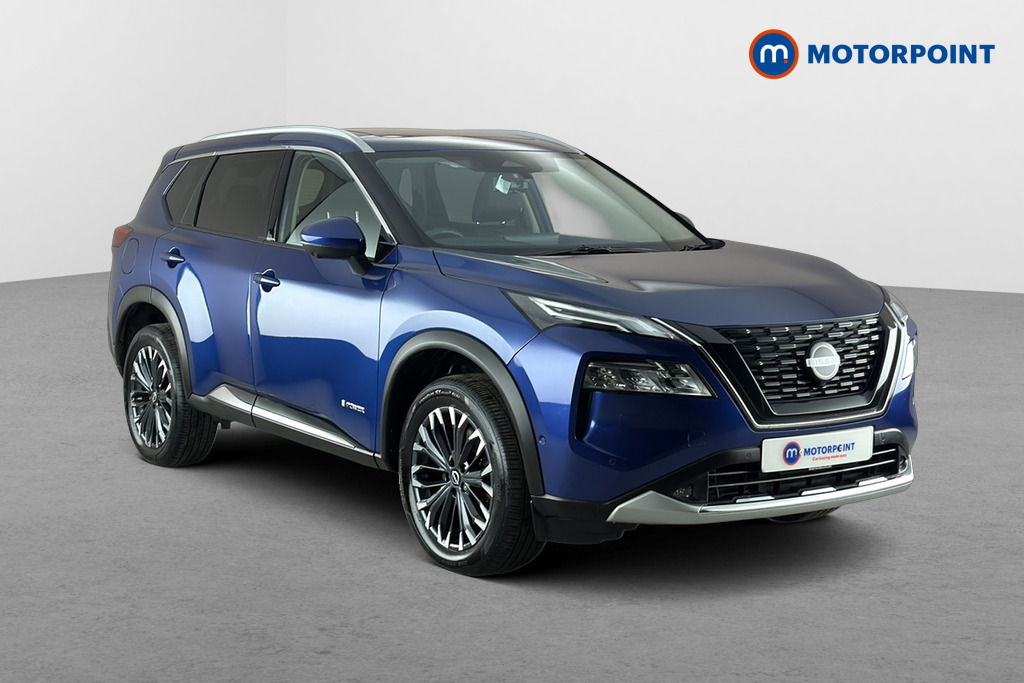 Nissan X-Trail Tekna Automatic Petrol-Electric Hybrid SUV - Stock Number (1675059) - Drivers side front corner