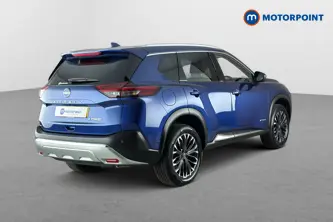 Nissan X-Trail Tekna Automatic Petrol-Electric Hybrid SUV - Stock Number (1675059) - Passenger side rear corner