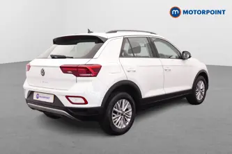 Volkswagen T-Roc Life Manual Petrol SUV - Stock Number (1659416) - Drivers side rear corner