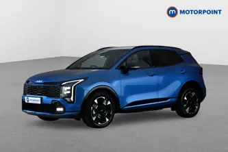 KIA Sportage Gt-Line Automatic Petrol-Electric Hybrid SUV - Stock Number (1670232) - Passenger side front corner