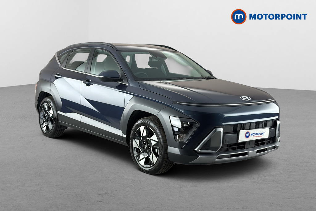 Hyundai Kona Advance Automatic Petrol-Electric Hybrid SUV - Stock Number (1670879) - Drivers side front corner