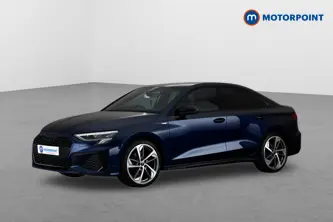 Audi A3 Black Edition Automatic Petrol Saloon - Stock Number (1672880) - Passenger side front corner