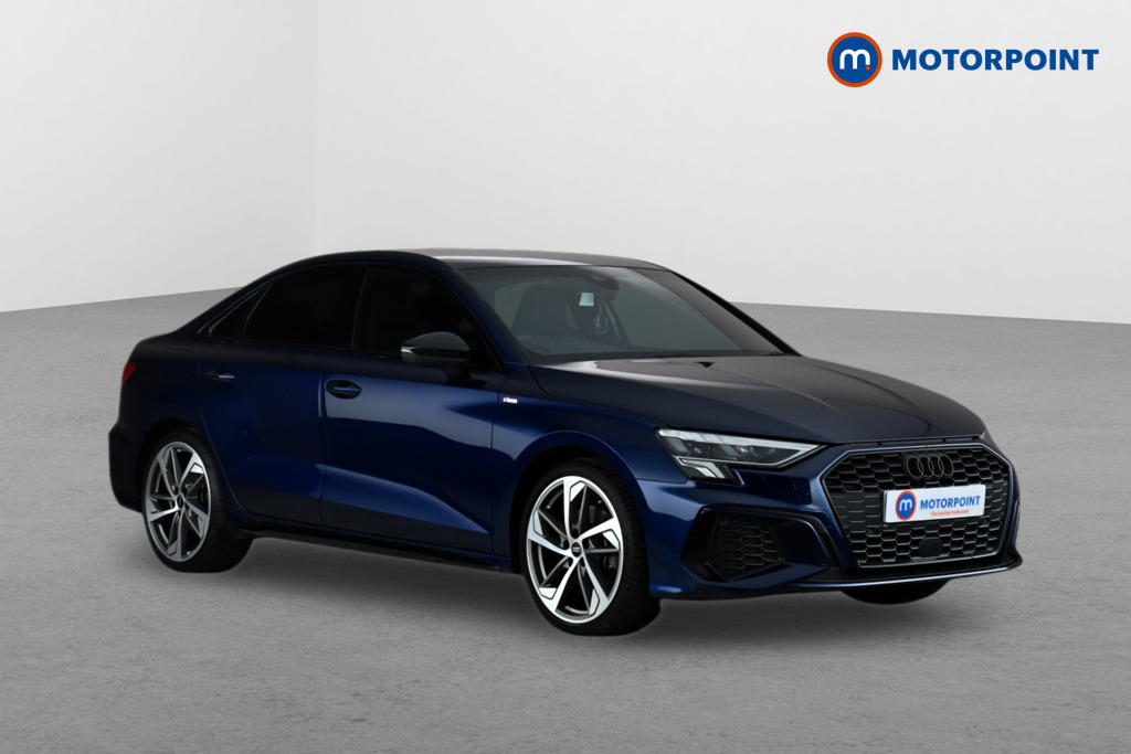 Audi A3 Black Edition Automatic Petrol Saloon - Stock Number (1672880) - Drivers side front corner