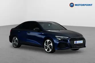 Audi A3 Black Edition Automatic Petrol Saloon - Stock Number (1672880) - Drivers side front corner
