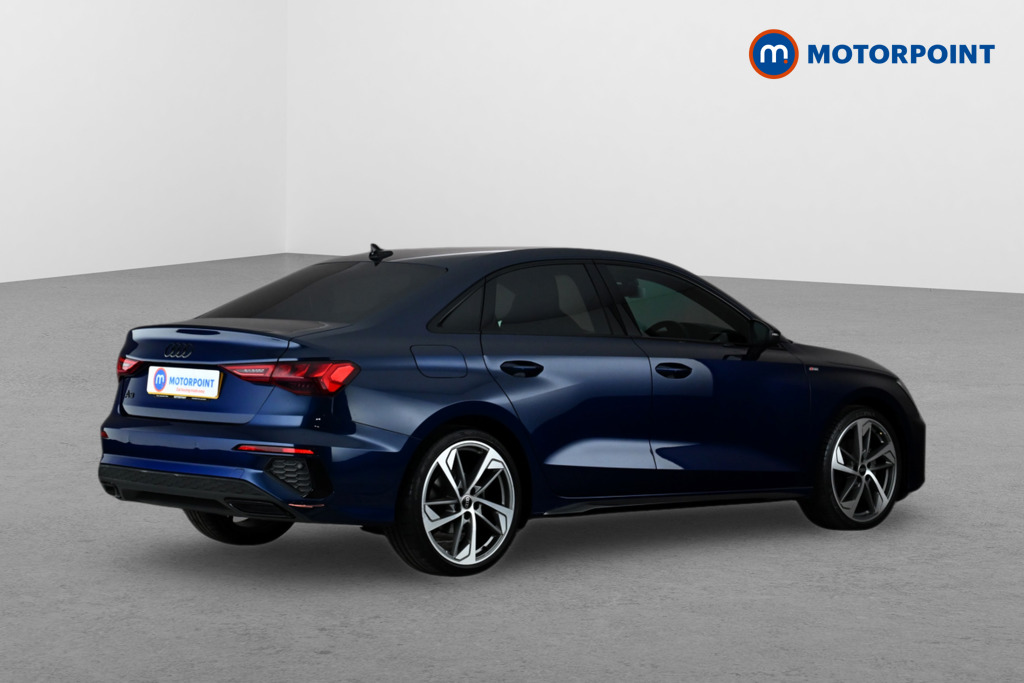 Audi A3 Black Edition Automatic Petrol Saloon - Stock Number (1672880) - Drivers side rear corner