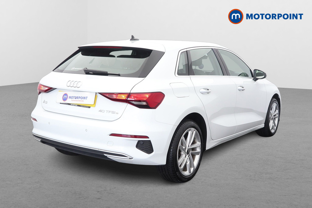 Audi A3 Sport Automatic Petrol Plug-In Hybrid Hatchback - Stock Number (1673909) - Drivers side rear corner