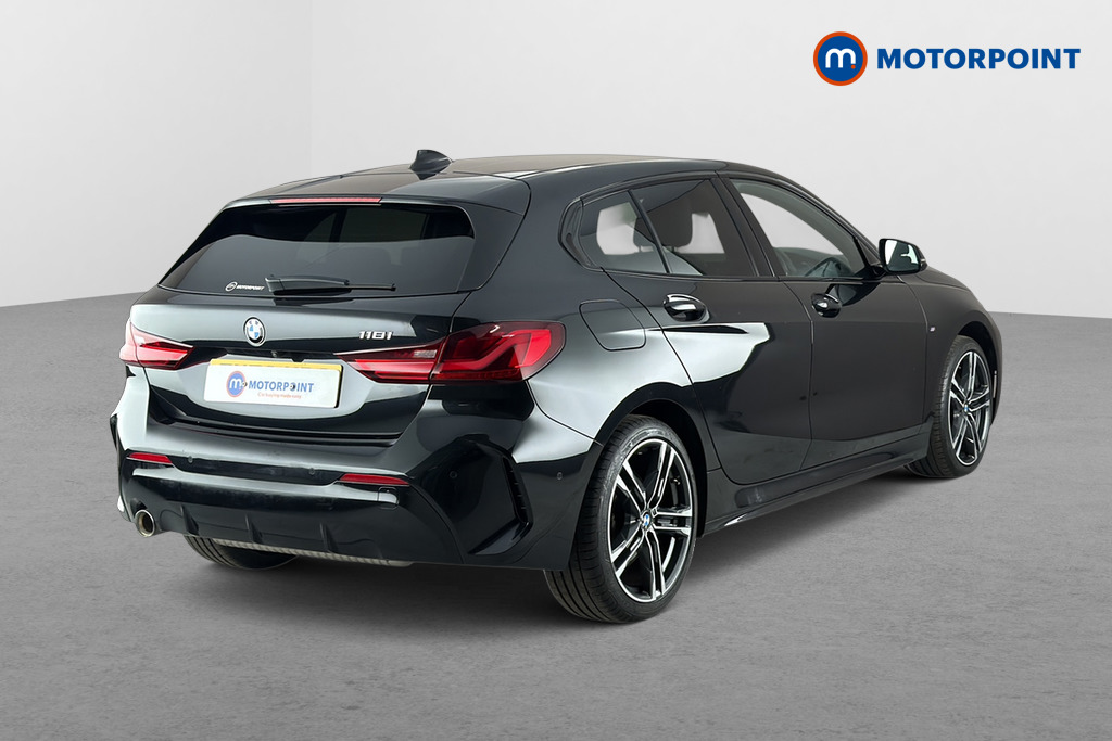 BMW 1 Series M Sport Automatic Petrol Hatchback - Stock Number (1673945) - Passenger side rear corner