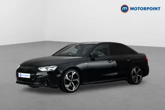Audi A4 Black Edition Automatic Diesel Saloon - Stock Number (1674628) - Passenger side front corner