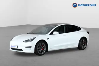Tesla Model 3 Standard Plus Automatic Electric Saloon - Stock Number (1656868) - Passenger side front corner