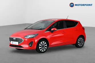 Ford Fiesta Titanium Manual Petrol Hatchback - Stock Number (1663458) - Passenger side front corner