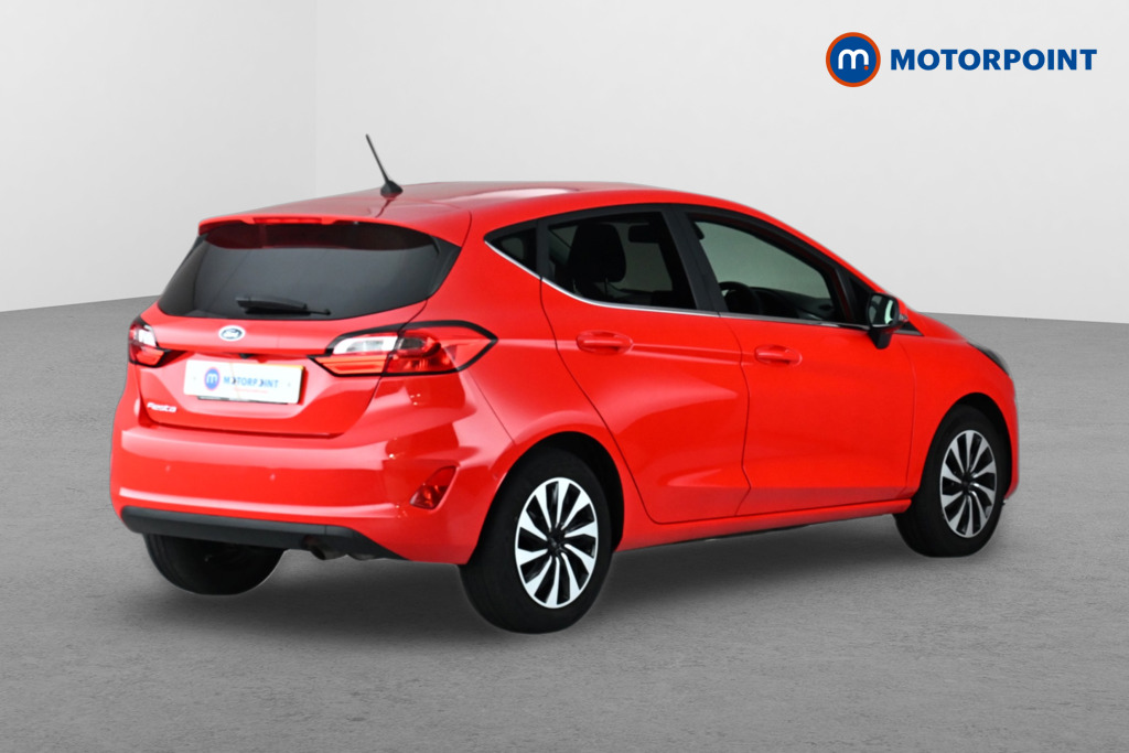 Ford Fiesta Titanium Manual Petrol Hatchback - Stock Number (1663458) - Drivers side rear corner