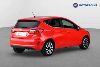 Ford Fiesta Titanium Manual Petrol Hatchback - Stock Number (1663458) - Drivers side rear corner
