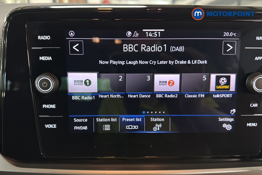 Volkswagen T-Roc Match Automatic Petrol SUV - Stock Number (1663631) - 8th supplementary image
