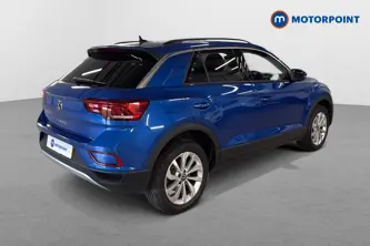Volkswagen T-Roc Match Automatic Petrol SUV - Stock Number (1663631) - Passenger side rear corner
