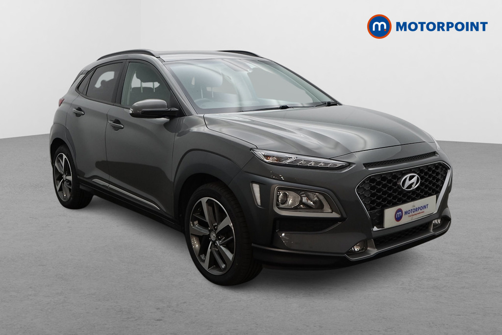 Hyundai Kona Premium Manual Petrol SUV - Stock Number (1666569) - Drivers side front corner