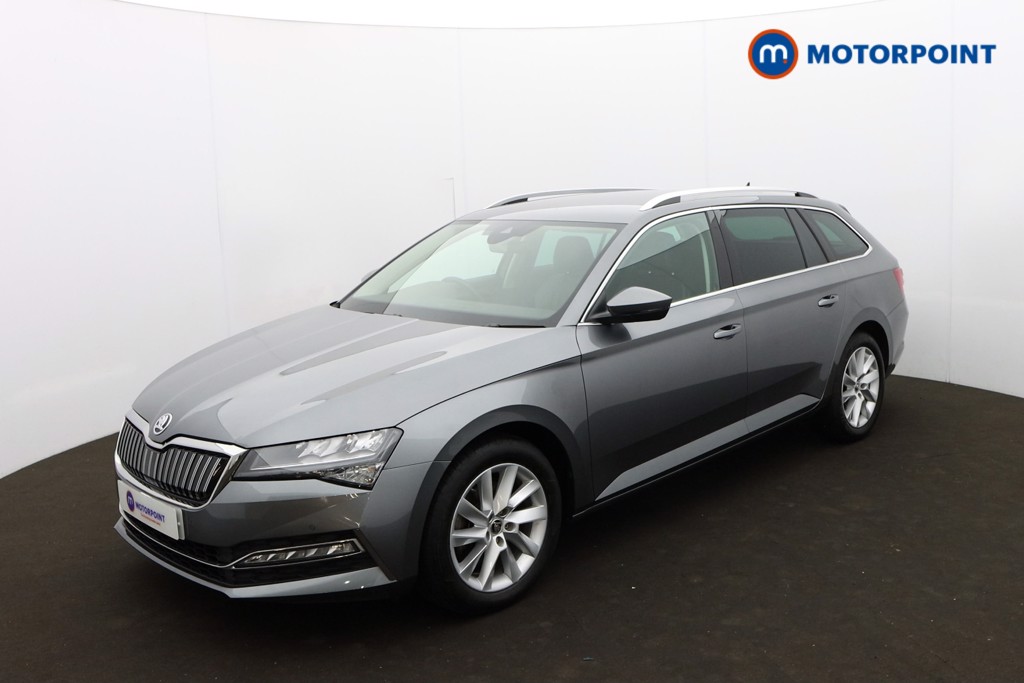 Skoda Superb Se Technology Automatic Petrol Plug-In Hybrid Estate - Stock Number (1667046) - Passenger side front corner