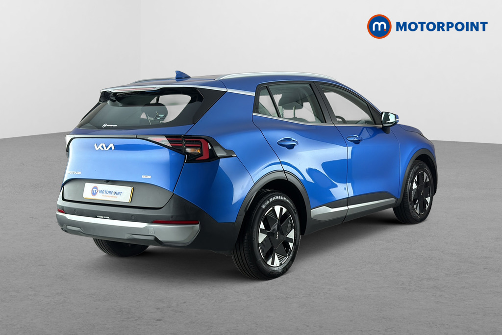 KIA Sportage Pure Automatic Petrol-Electric Hybrid SUV - Stock Number (1670123) - Passenger side rear corner
