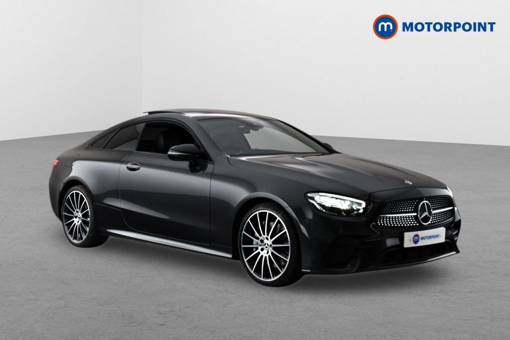 Mercedes-Benz E Class Amg Line Night Edition Automatic Petrol Coupe - Stock Number (1670128) - Drivers side front corner
