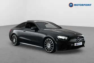 Mercedes-Benz E Class Amg Line Night Edition Automatic Petrol Coupe - Stock Number (1670128) - Drivers side front corner