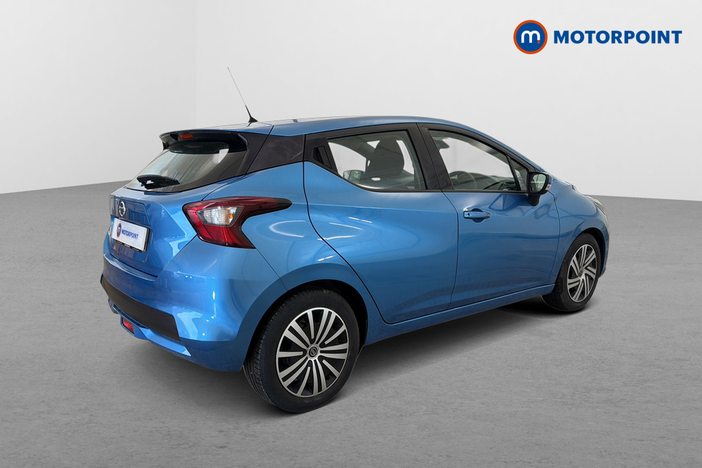 Nissan Micra Acenta Manual Petrol Hatchback - Stock Number (1671569) - Passenger side rear corner