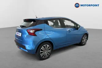 Nissan Micra Acenta Manual Petrol Hatchback - Stock Number (1671569) - Passenger side rear corner