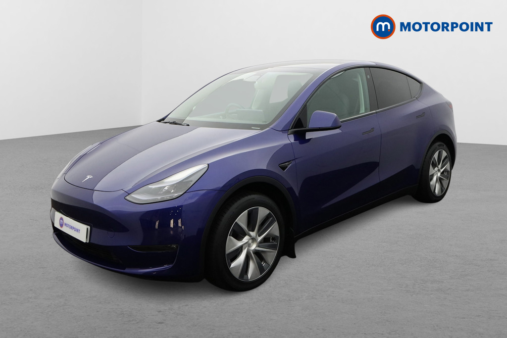 Tesla Model Y Long Range Automatic Electric SUV - Stock Number (1671756) - Passenger side front corner