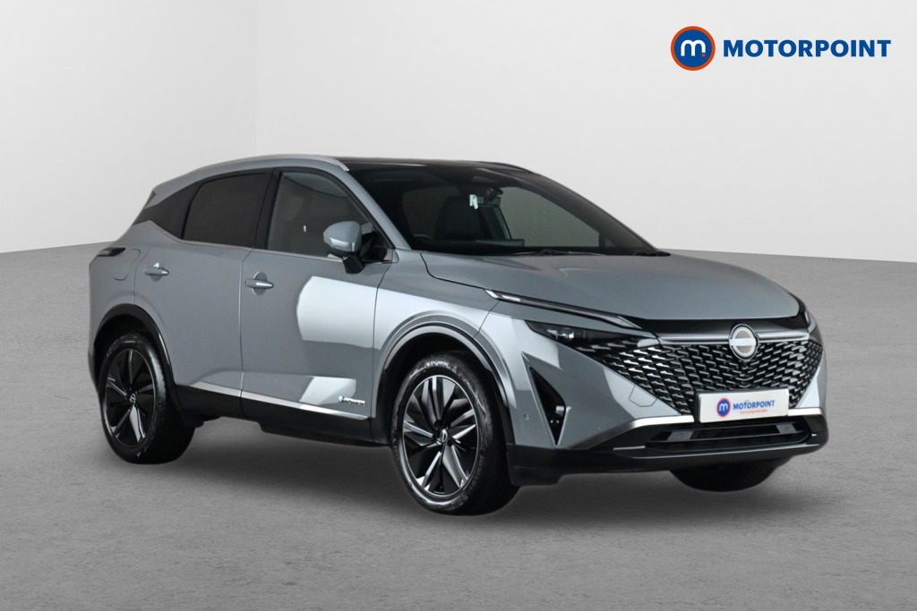 Nissan Qashqai Tekna Automatic Petrol-Electric Hybrid SUV - Stock Number (1673187) - Drivers side front corner