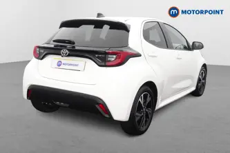 Toyota Yaris Design Automatic Petrol-Electric Hybrid Hatchback - Stock Number (1673776) - Drivers side rear corner