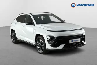 Hyundai Kona N Line Automatic Petrol-Electric Hybrid SUV - Stock Number (1674122) - Drivers side front corner