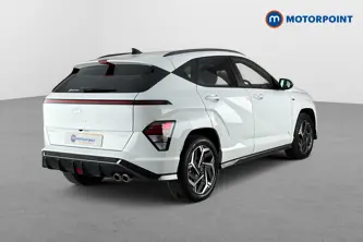 Hyundai Kona N Line Automatic Petrol-Electric Hybrid SUV - Stock Number (1674122) - Passenger side rear corner