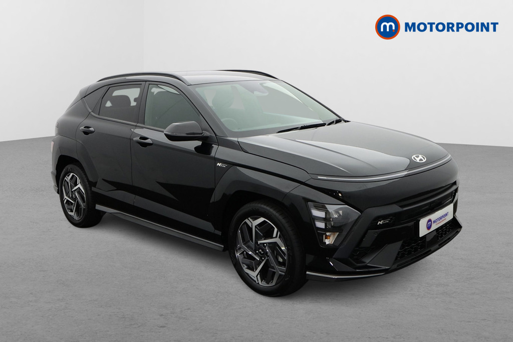 Hyundai Kona N Line Automatic Petrol-Electric Hybrid SUV - Stock Number (1674125) - Drivers side front corner