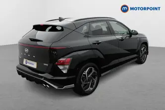 Hyundai Kona N Line Automatic Petrol-Electric Hybrid SUV - Stock Number (1674125) - Drivers side rear corner