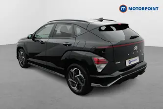 Hyundai Kona N Line Automatic Petrol-Electric Hybrid SUV - Stock Number (1674125) - Passenger side rear corner