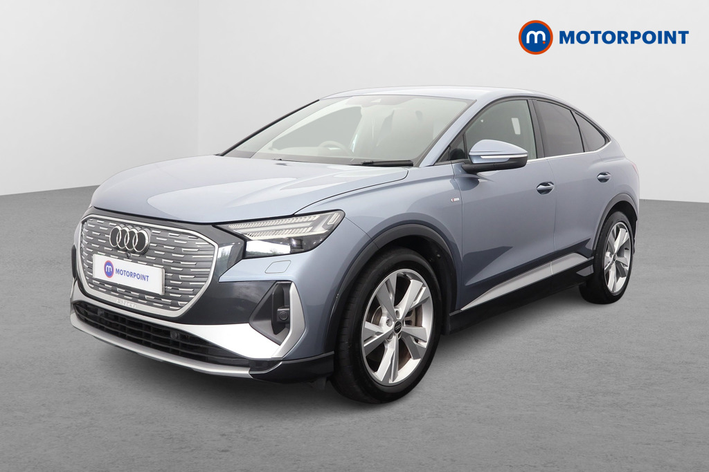 Audi Q4 S Line Automatic Electric SUV - Stock Number (1674260) - Passenger side front corner