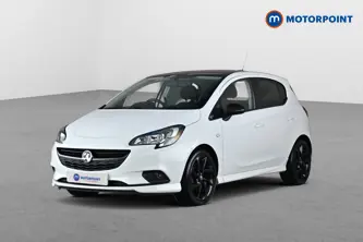 Vauxhall Corsa Sri Vx-Line Nav Black Manual Petrol Hatchback - Stock Number (1674742) - Passenger side front corner