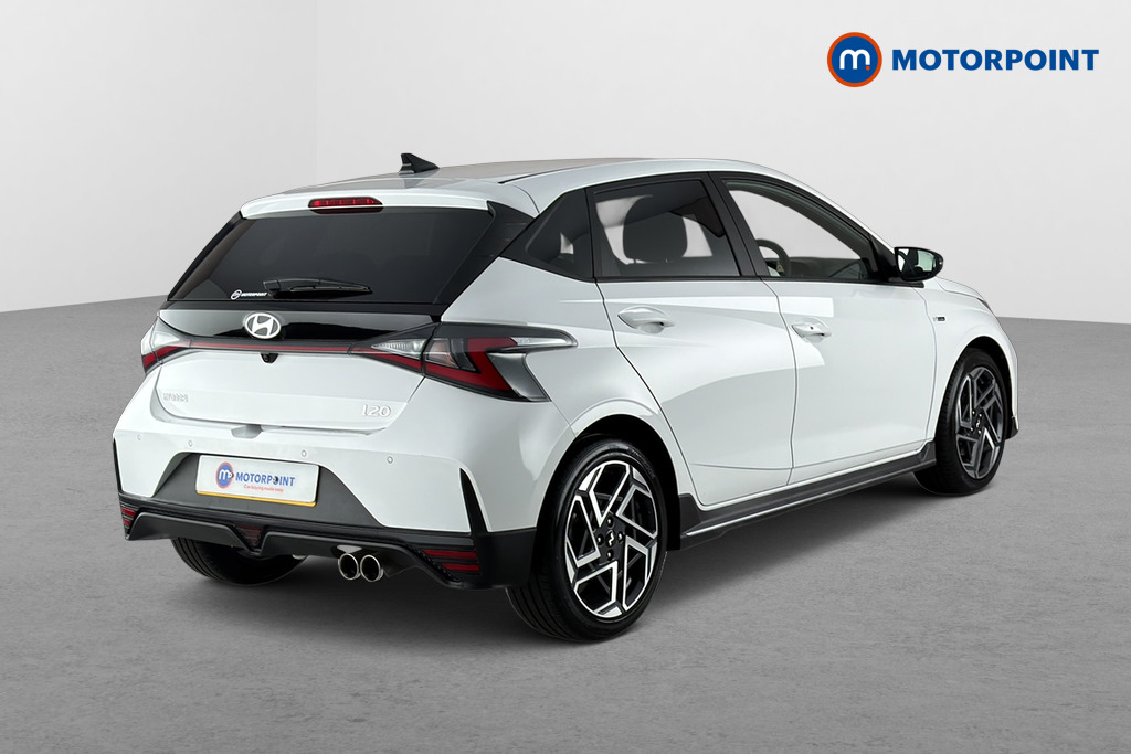 Hyundai I20 N Line S Manual Petrol Hatchback - Stock Number (1674840) - Passenger side rear corner