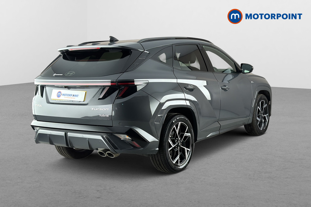 Hyundai Tucson N Line S Automatic Petrol-Electric Hybrid SUV - Stock Number (1674866) - Passenger side rear corner