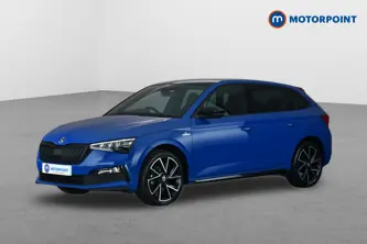 Skoda Scala Monte Carlo Manual Petrol Hatchback - Stock Number (1675522) - Passenger side front corner