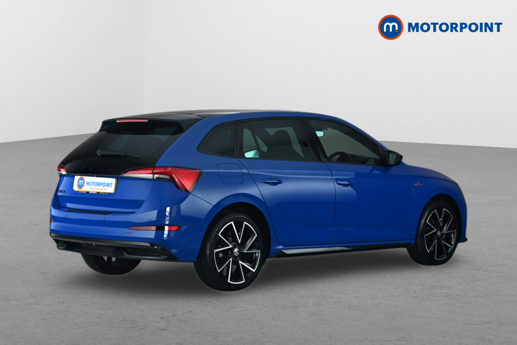 Skoda Scala Monte Carlo Manual Petrol Hatchback - Stock Number (1675522) - Drivers side rear corner