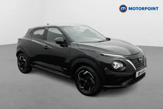 Nissan Juke N-Connecta Automatic Petrol-Electric Hybrid SUV - Stock Number (1675553) - Drivers side front corner
