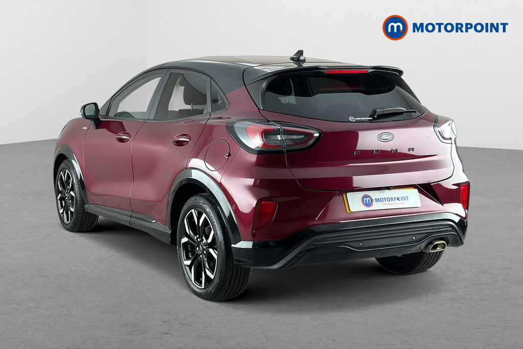 Ford Puma Vivid Ruby Edition Automatic Petrol SUV - Stock Number (1676111) - Drivers side rear corner