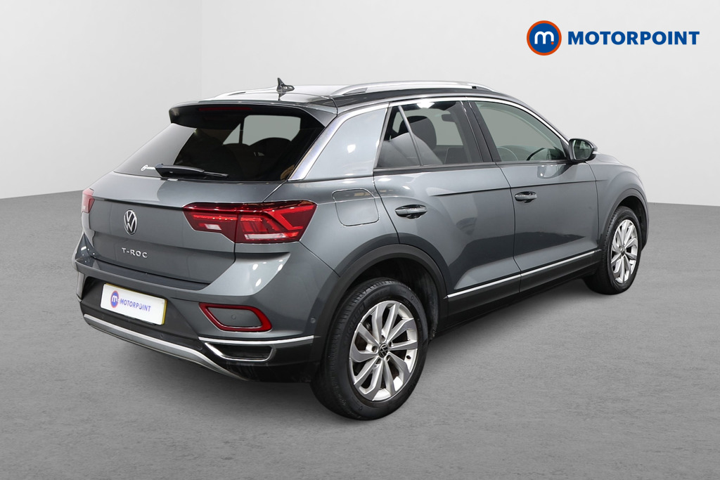 Volkswagen T-Roc Style Automatic Petrol SUV - Stock Number (1649750) - Drivers side rear corner