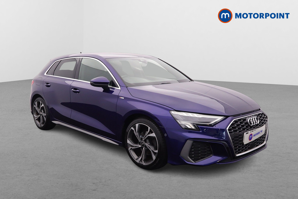 Audi A3 S Line Automatic Petrol Hatchback - Stock Number (1651349) - Drivers side front corner