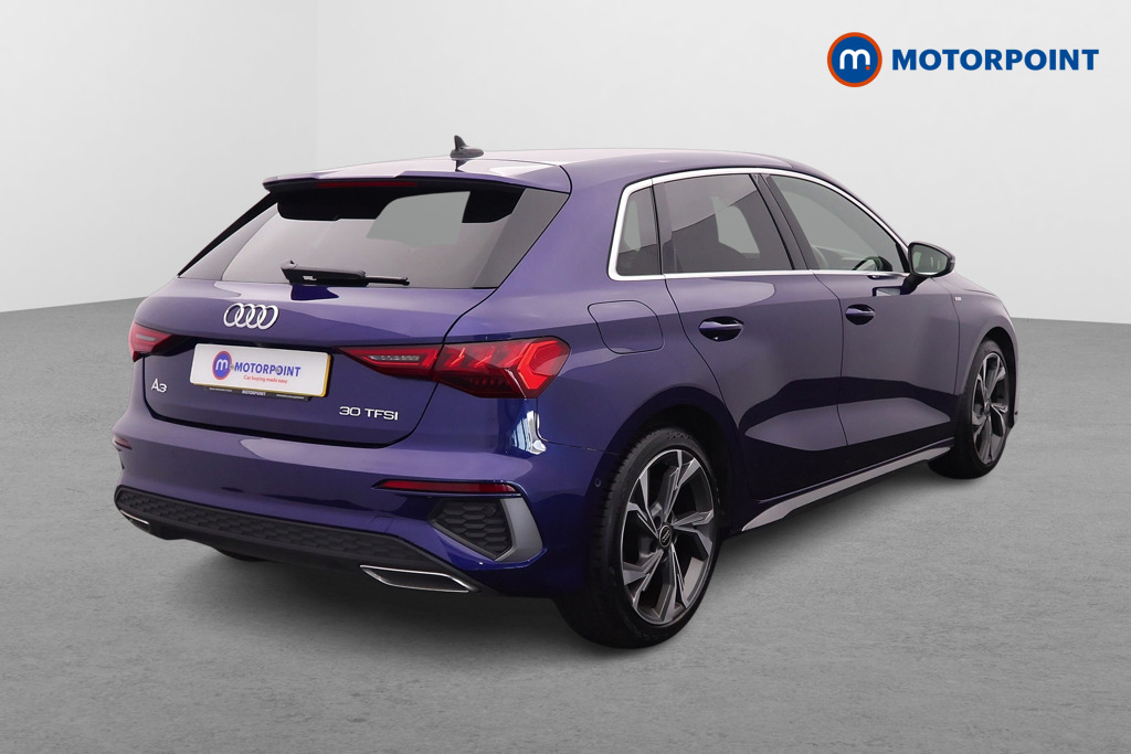 Audi A3 S Line Automatic Petrol Hatchback - Stock Number (1651349) - Drivers side rear corner